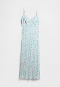 RUFFLE TRIM SLIP MAXI DRESS - Maxi dress - mint