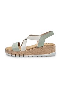 Bata Sandales à plateforme - verde