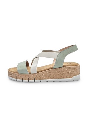 Bata Sandales à plateforme - verde