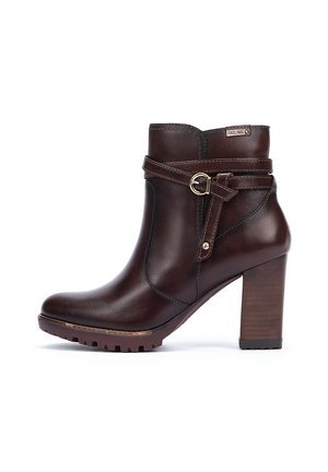 CONNELLY - Platform ankle boots - dark brown