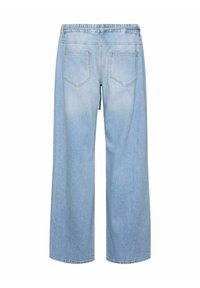 MAMALICIOUS MIT WEITEM  - Vaqueros a campana - light blue denim