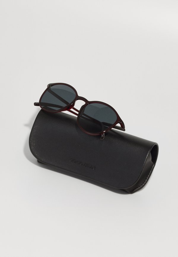 Sunglasses - transparent bordeaux2