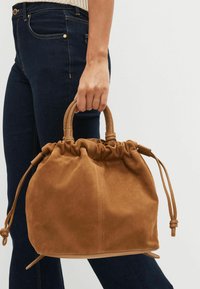 Next SUEDE MIX - REGULAR FIT - Mochila - tan brown