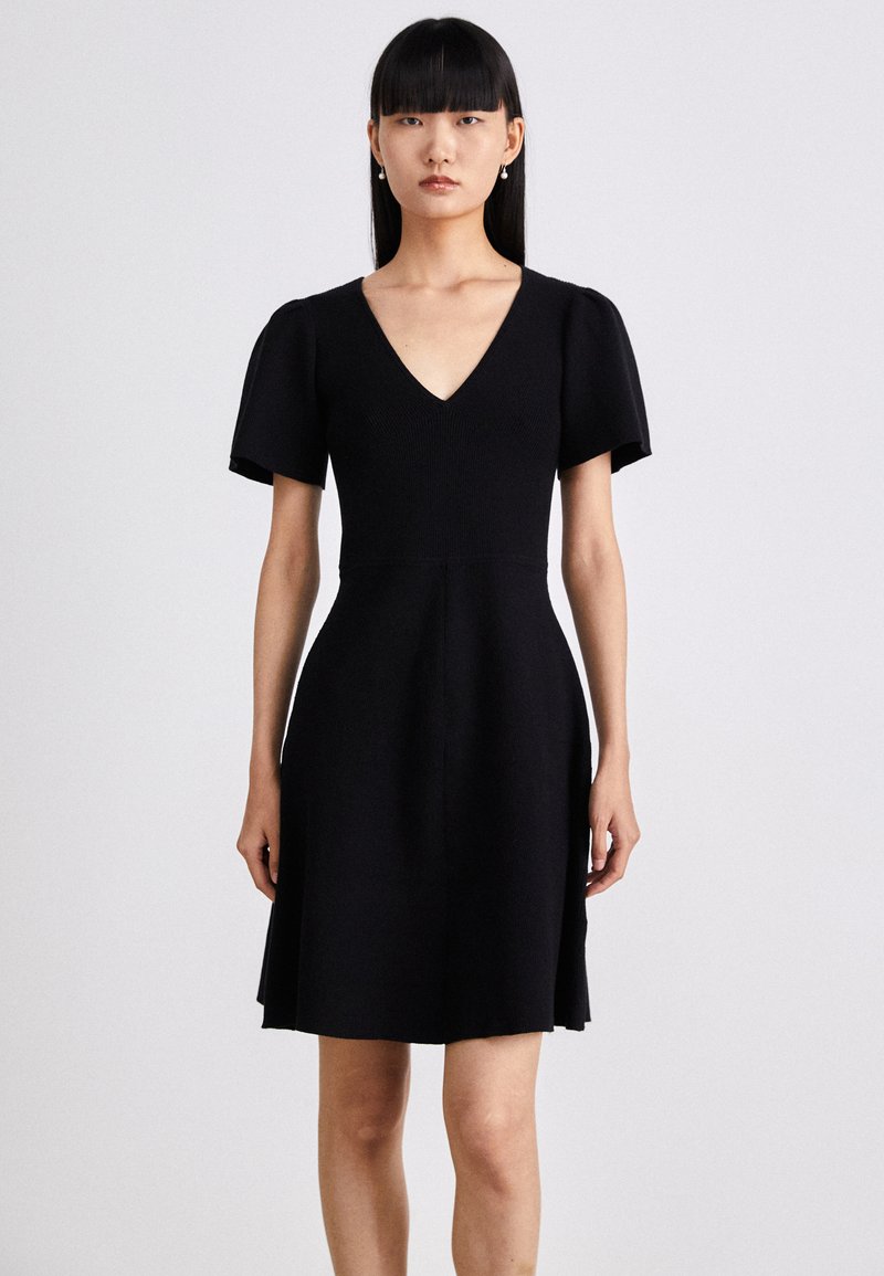DKNY FIT AND FLARE FLUTTER - Kampsunkleit - black