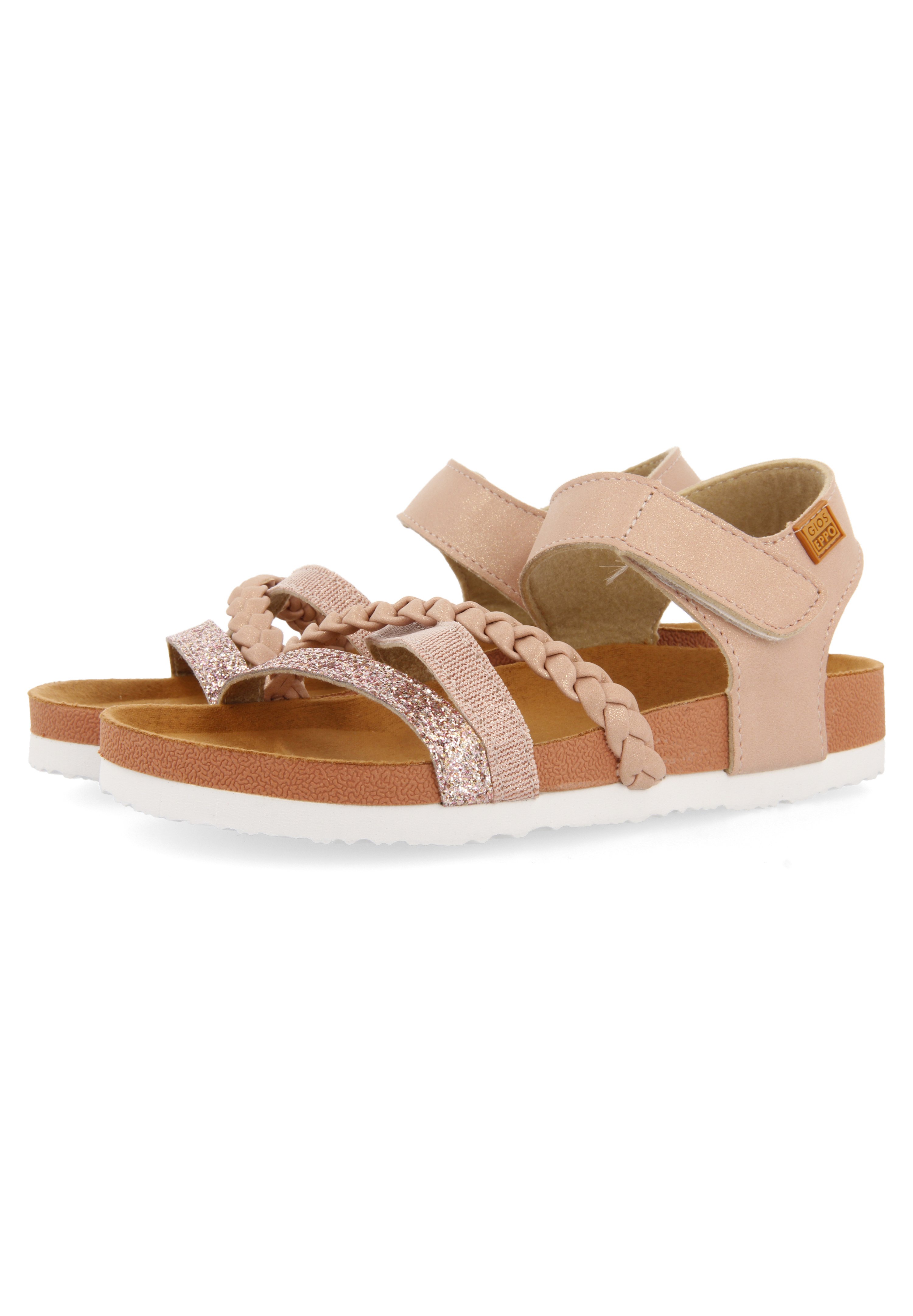 Gioseppo CON TIRAS METALIZADAS Y TRENZAD - Sandali da trekking - rosa/fuxia  - Zalando.it