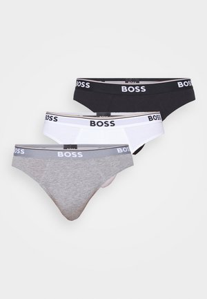 BRIEF POWER 3 PACK - Alushousut - black