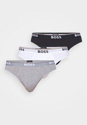 BRIEF POWER 3 PACK - Kratke gaće - black