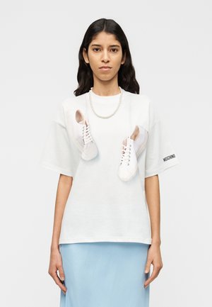 T-shirt print - bianco
