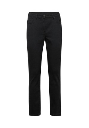 GOLDNER, PETITE - Jeans Slim Fit - black