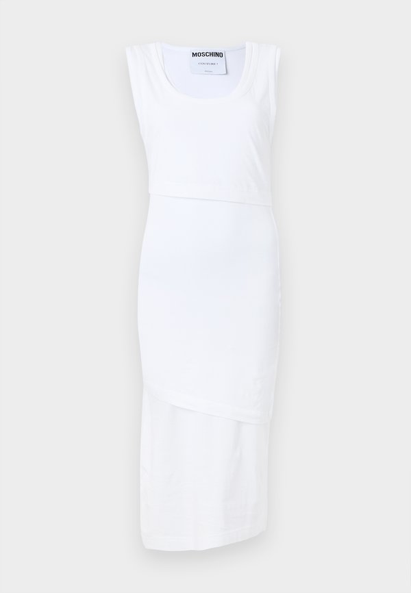 GRUNGE - Jersey dress - fantasia bianco4