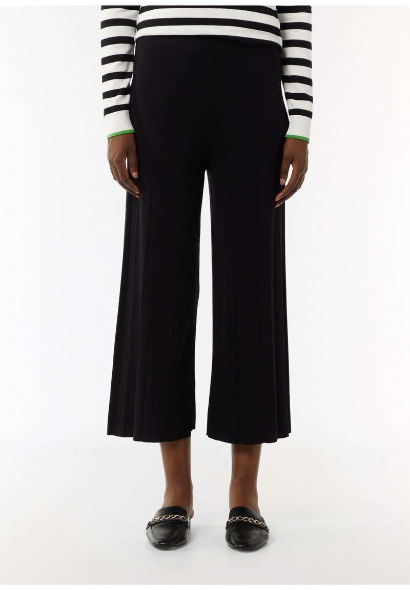 comma Stoffhose - schwarz