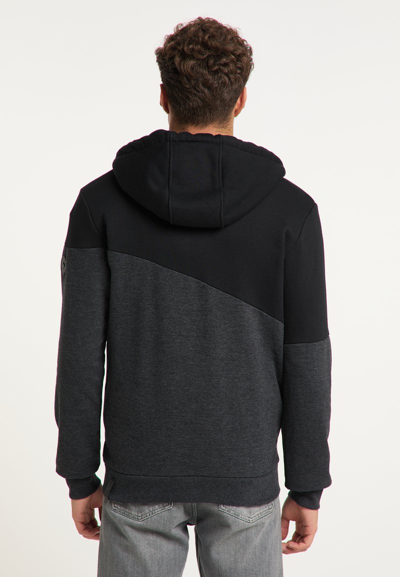 Herren Kapuzenpullover | Ragwear WINGS Sweatjacke black/schwarz - CB11791 Herren Kapuzenpullover | Ragwear WINGS Sweatjacke black/schwarz - CB11791
