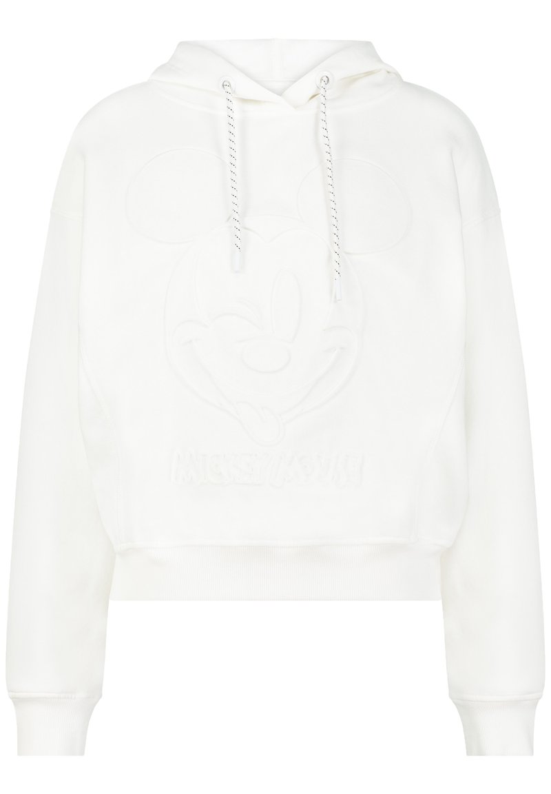 Damen Sweatshirts | Frogbox MICKEY Kapuzenpullover clear white/weiß - RC62898 Damen Sweatshirts | Frogbox MICKEY Kapuzenpullover clear white/weiß - RC62898
