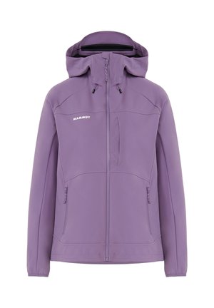 Mammut, ULTIMATE COMFORT SO HOODED JACKET WOMEN - Softshelljacke - paloja