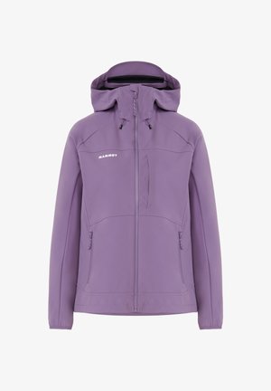 Mammut, ULTIMATE COMFORT SO HOODED JACKET WOMEN - Softshelljacke - paloja