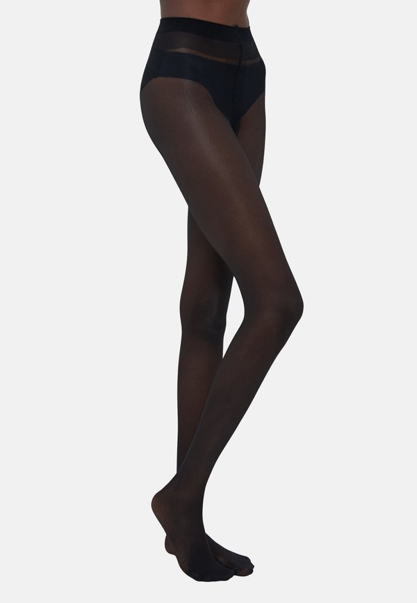 FASHION TIGHTS CROTCHLESS OVERKNEE BASIC 20 DEN 2 PACK - Tights2