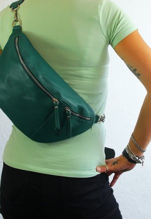 DrachenLeder Sac banane - hellgrün