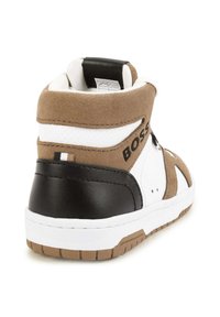 BOSS Kidswear LACE-UP HIGH-TOP TRAINERS - Skateschoenen - blanc