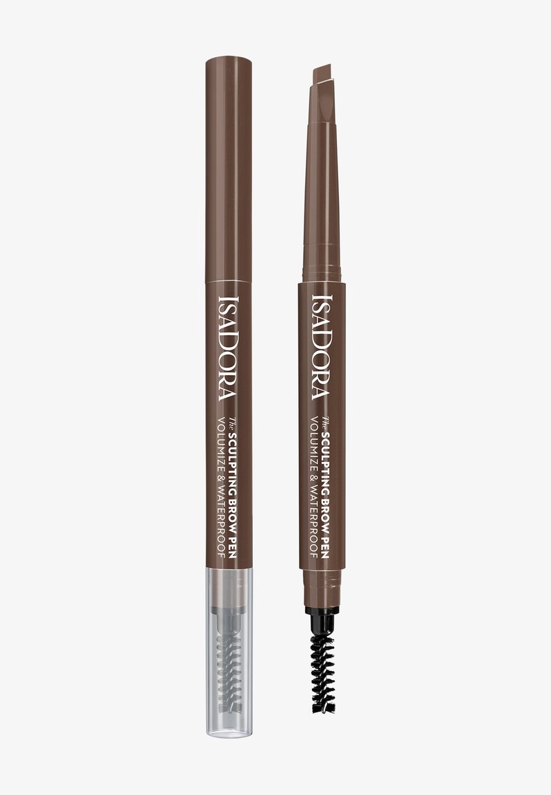 IsaDora - THE SCULPTING BROW PEN VOLUMIZE & WATERPROOF - Eyebrow pencil - medium brown 03, Enlarge