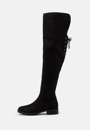 Over-the-knee boots - black