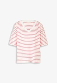 Niet geselecteerd, white/coral irregular stripe