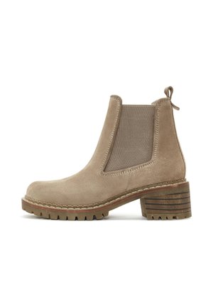 Boots à talons - beige