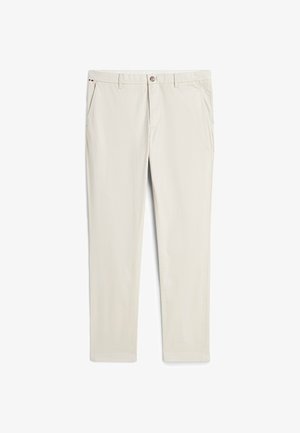 Tommy Hilfiger, BLEECKER PRINTED STRUCTURE - Chino - newsprint beige