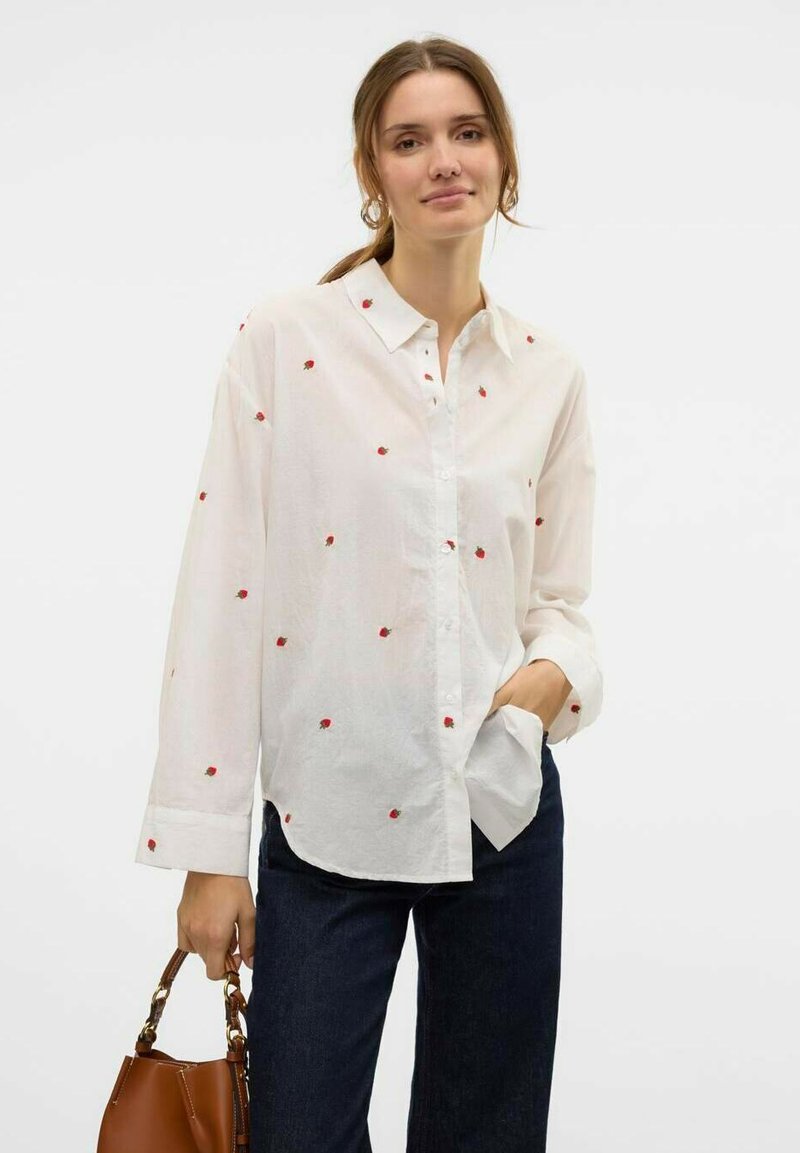 Vero Moda Camicia - white/bianco