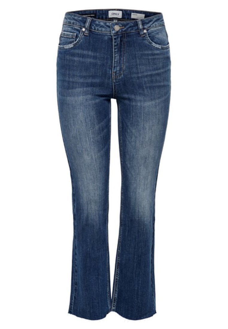 Only Flared Jeans donkerblauw denim