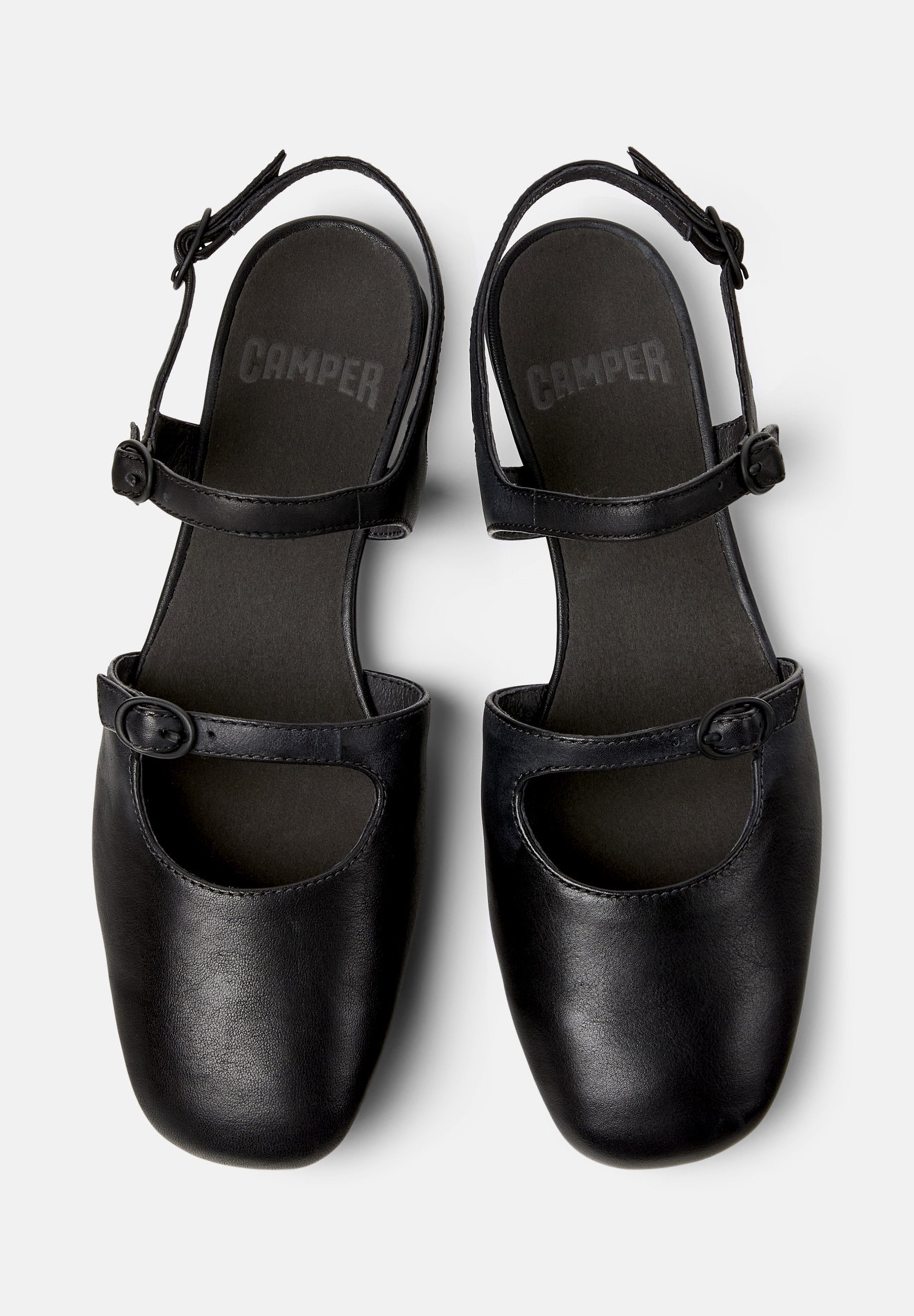 Camper CASI MYRA - Slingback ballet pumps - schwarz/black
