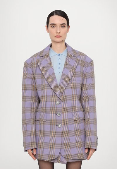 Rabanne Blazer - purple/orange/cream/blue