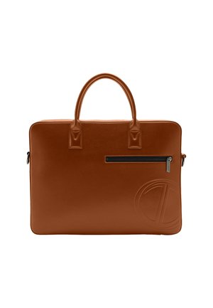 Notebooktasche - cognac