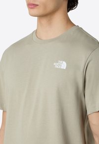 The North Face BOX - Print T-shirt - clay grey tnf black