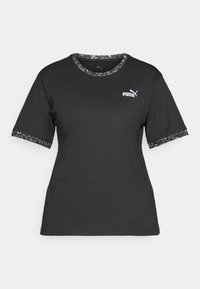GRAPHIC ANIMAL RELAXED TEE - T-shirt imprimé - black