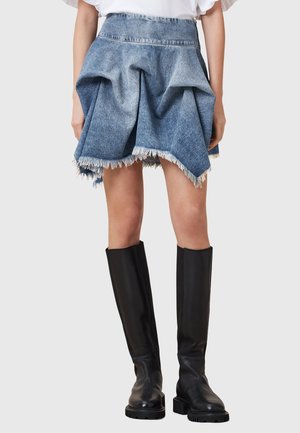 AllSaints A-lijn rok - vintage indigo