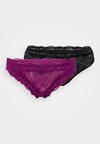 ORIGINS BRIEF 2 PACK - Nohavičky/Slipy - fuchsia/black