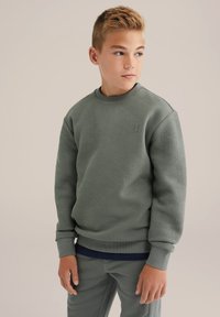 WE Fashion BLUE RIDGE - Mikina - olive green