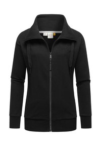 Ragwear SHOCKY - Felpa con zip - black
