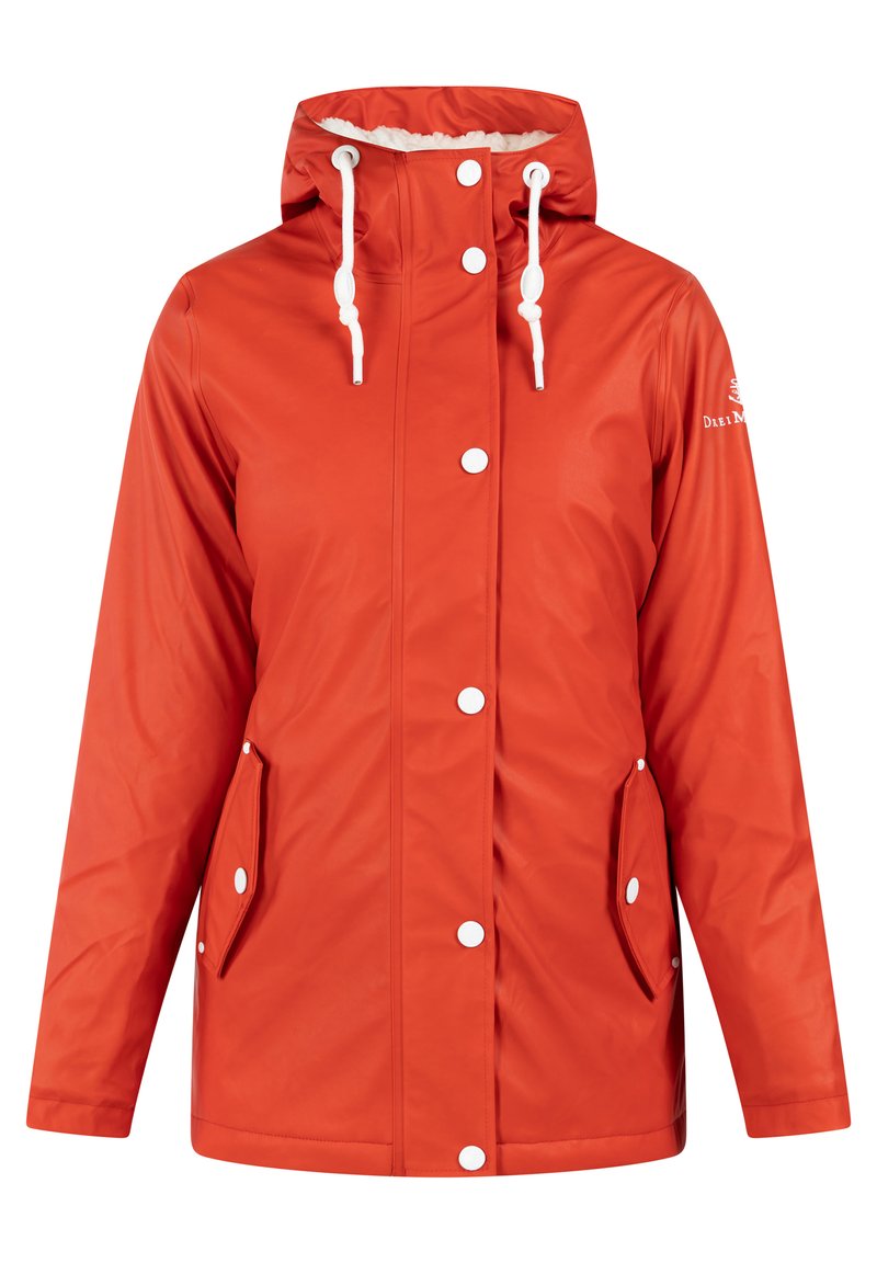 dreimaster Outdoorjas rood