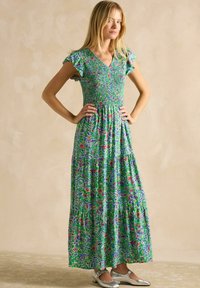 Tom Joule REGULAR FIT - ESME SHIRRED - Maksikleit - green