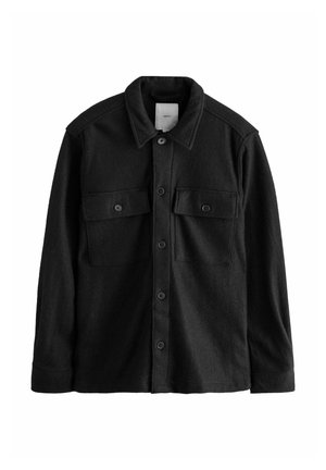 Next REGULAR FIT - TEXTURED - Kevyt takki - black
