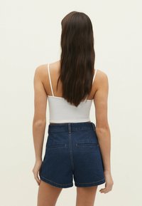 Stradivarius Shorts di jeans - royal blue