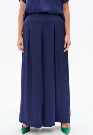 blue shadow Jupe longue - granatowy
