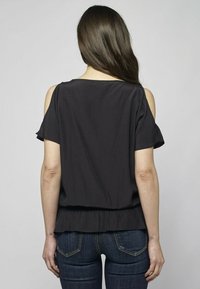 Koroshi BLUSA MANGA CORTA - Top - black