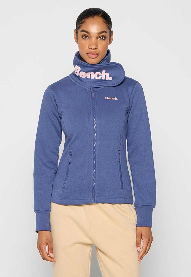 Bench Sweater met rits blauw Bench Sweater met rits blauw