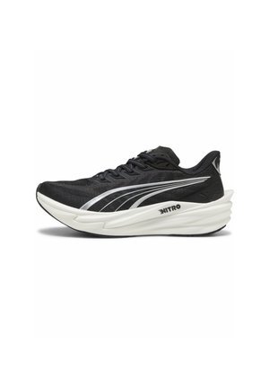 DEVIATE NITRO 4 - Scarpe da corsa su strada - black- white- silver