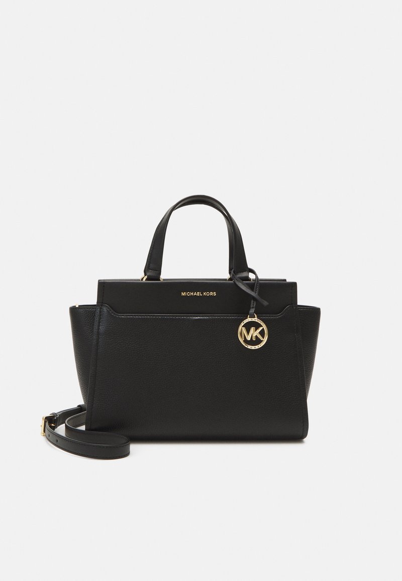 MICHAEL Michael Kors GRAHAM SATCHEL - Handbag - black - Zalando.de