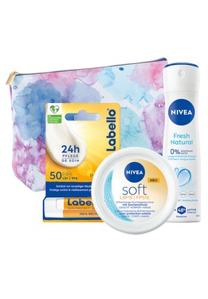 NIVEA, SOFT FESTIVAL ESSENTIALS SET - Gesichtspflegeset - transparent