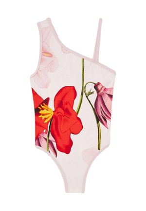 REISS LAYLA REISS | NYBG FLORAL ONE-SHOULDER SWIMSUIT - Plavky - ivory