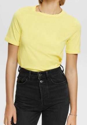T-Shirt basic - light yellow